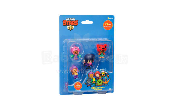 BRAWL STARS Figures 5-pack Series 1, 5 cm