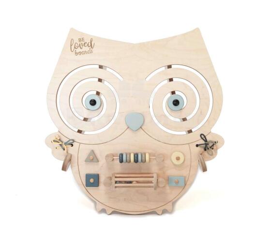 Beloved Boards Art.BBO003 Nordic Blue Owl
