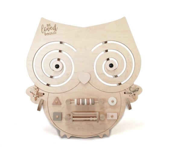 Beloved Boards Art.BBO003 Nordic Pink Owl