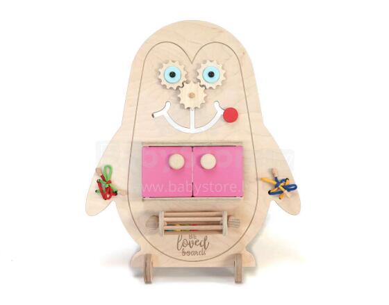 Beloved Boards Art.BBO004 Purple Penguin
