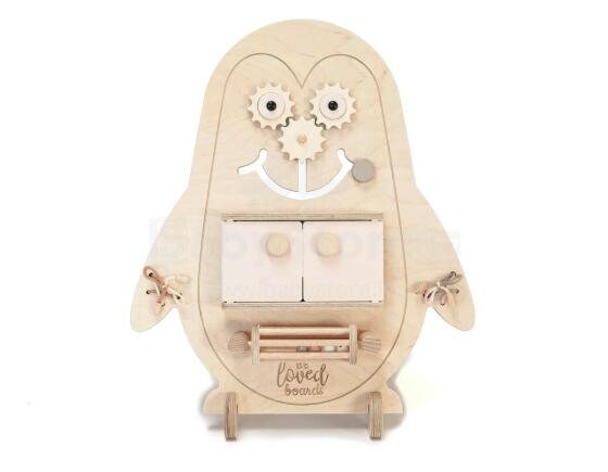 Beloved Boards Art.BBO004 Nordic Pink Penguin
