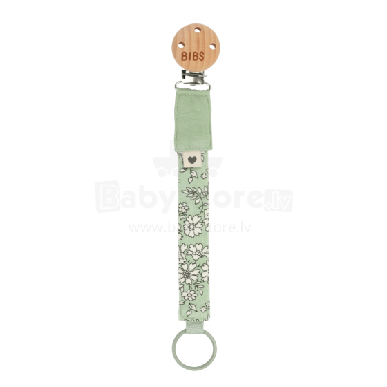 Bibs x Liberty Pacifier Clip Art.152357 Capel Sage