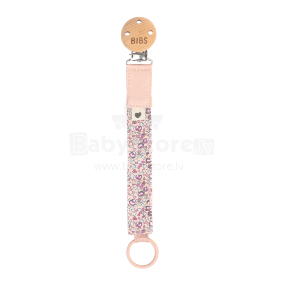 Bibs x Liberty Pacifier Clip Art.152359 Eloise Blush
