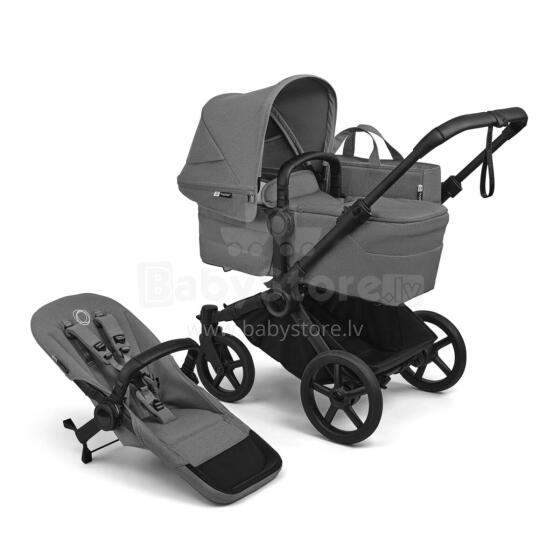 Bugaboo Donkey 6 Mono Complete Art.152406 Moon Grey Bērnu Universāli Transformējami rati
