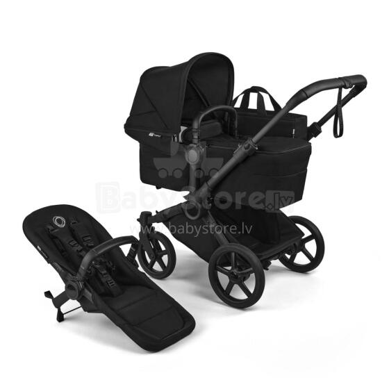Bugaboo Donkey 6 Mono Сomplete Art.152421 Black Bērnu Universāli Transformējami rati
