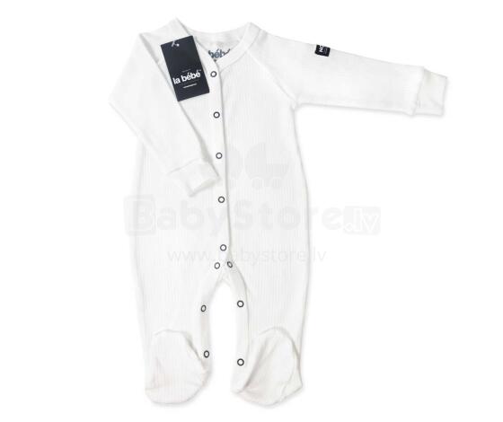 La Bebe™ NO Baby Romper Art. 9-08-31 White