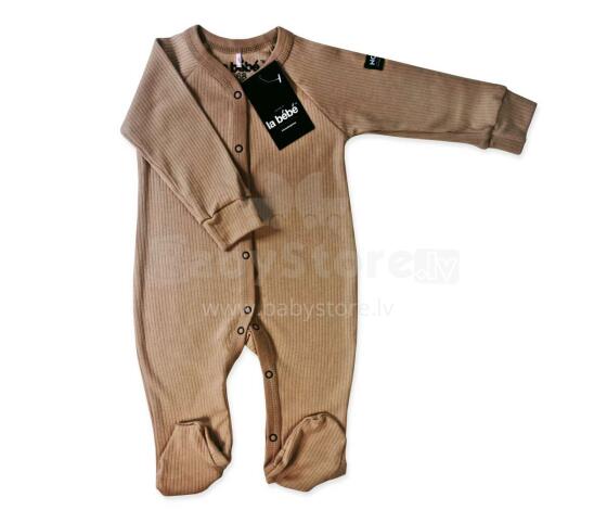 La Bebe™ NO Baby Romper Art. 9-08-33 Cappuccino
