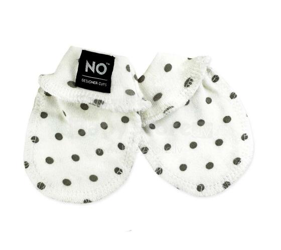 La Bebe™ NO Baby Mittens Art. 10-02-21 Dots