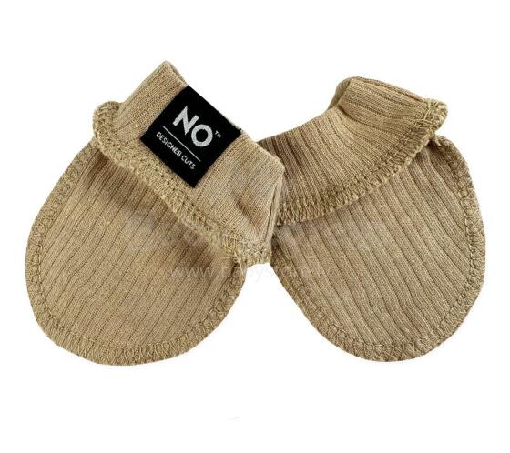 La Bebe™ NO Baby Mittens Art. 9-02-32 Cappuccino