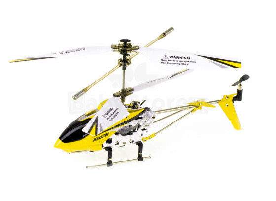 Ikonka Art.KX7228_1 SYMA S107H RC helikopter 2.4GHz RTF kollane