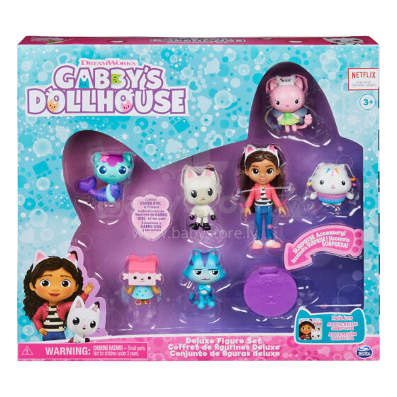 GABBY´S DOLLHOUSE Playset Deluxe Figures
