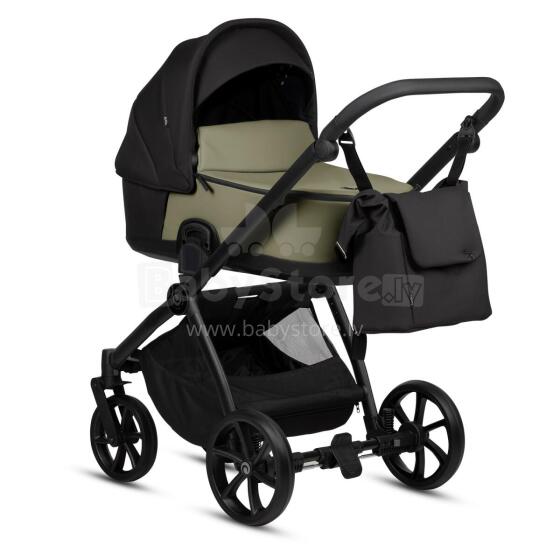Tutis Mio 3 Plus Leather Art.025 Olive Universal stroller 2 in 1