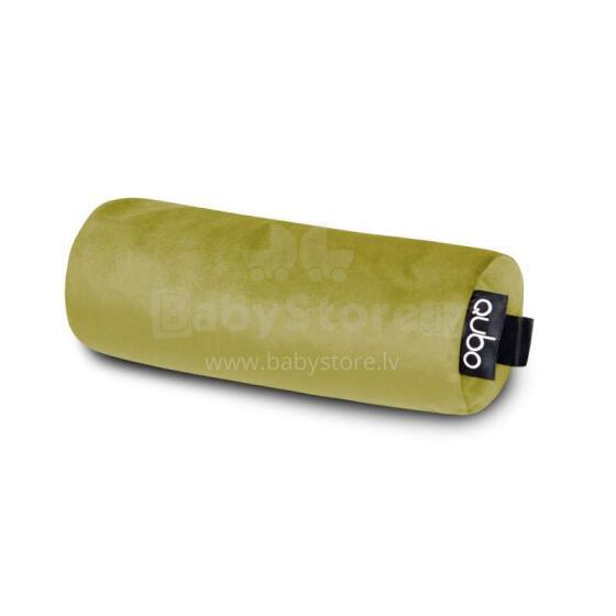 Qubo Art.152693 Olive Velvet Yoga Bolster 14 (filled with buckwheat husks)