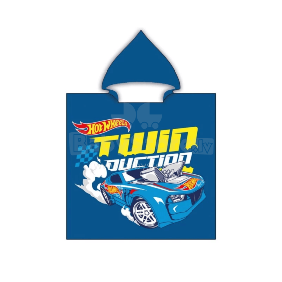 Hot Wheels Twin Art.AYM-035HW-PCM Beach towel poncho