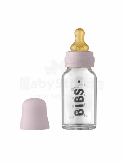 Bibs Baby Bottle Art.152752 Dusky Lilac Barošanas pudelīte 110ml