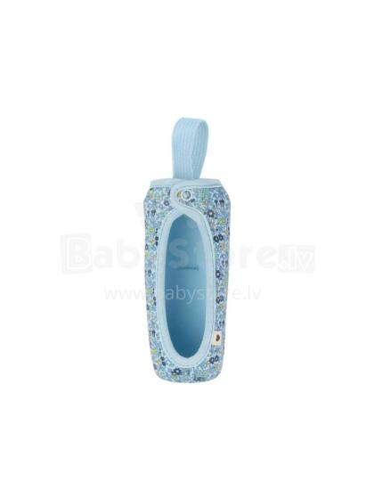 BIBS x Liberty Baby Bottle Sleeve Large Art.152789 Chamomile Lawn Baby Blue