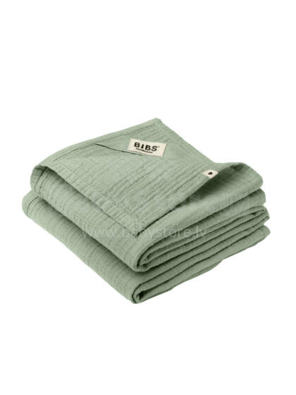 BIBS Muslin Cloth 2-pack Art.152799 Sage