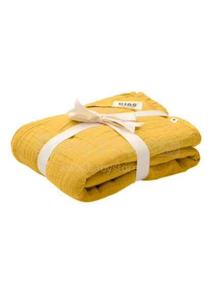 BIBS Muslin Cloth 2-pack Art.152805 Mustard