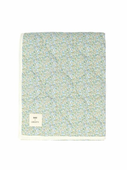 BIBS x Liberty Quilted Blanket Art.152817 Eloise Ivory