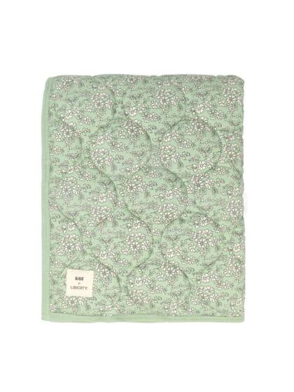 BIBS x Liberty Quilted Blanket Art.152821 Capel Sage