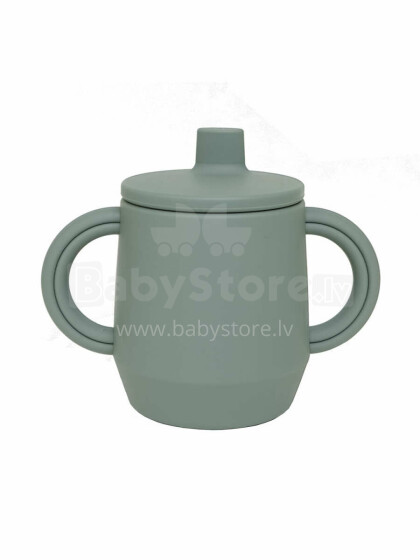 Atelier Keen Silicone Sippy Cup Art.152826 Blue Clay - Silikoonist mittevalguv tass