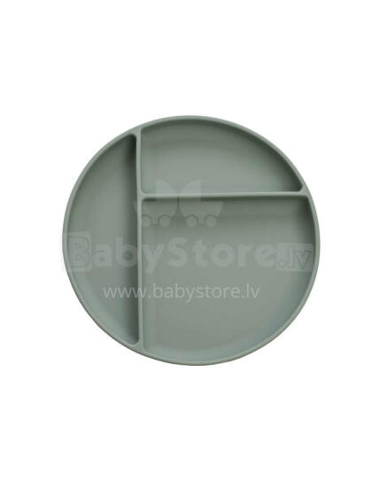 Atelier Keen Divided Silicone Suction Plate Art. 152830 Blue Clay