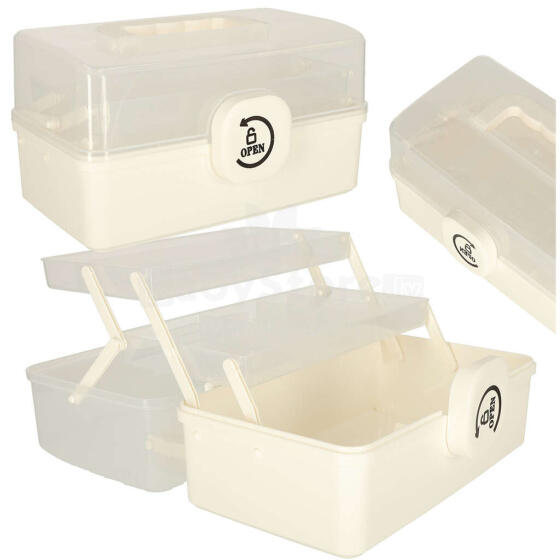 Ikonka Art.KX4767_1 Medicines storage organiser medicine cabinet 29x16x15cm
