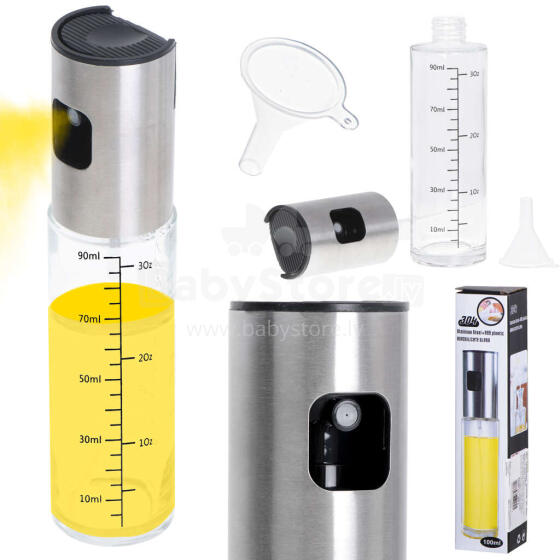 Ikonka Art.KX4665 Oil dispenser sprayer with 100ml scale