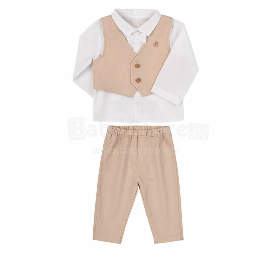 Bembi Art.KП277 Baby cotton christening suit