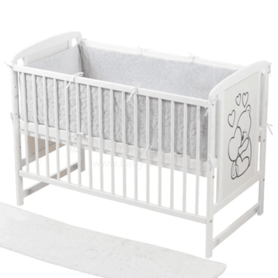 ANKRAS Art.153492 Grey Bed bumper 360 cm
