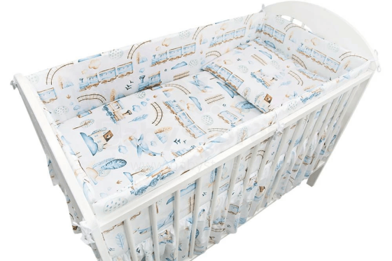 ANKRAS Art.153497 Beige Bed bumper 360 cm