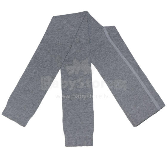 Weri Spezials Vienkrāsainie Bērnu Leggingi Monochrome Heather Gray ART.WERI-2764 Augstas kvalitātes bērnu kokvilnas leggngi dažadas stilīgas krāsas