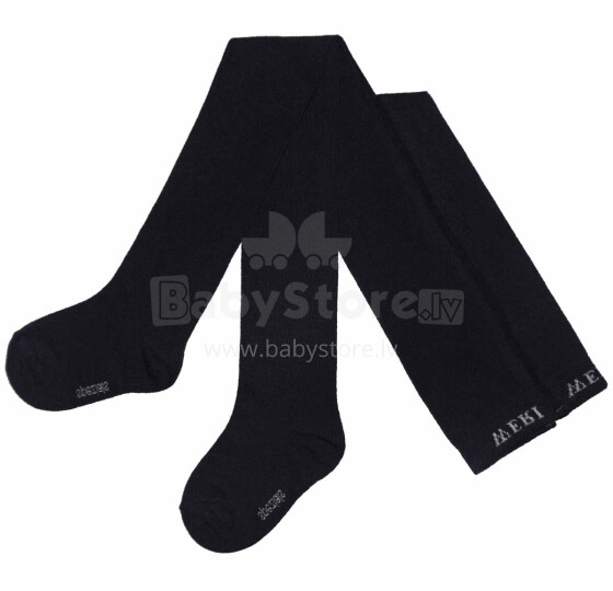 Weri Spezials Monochrome Children's Tights Monochrome Black ART.WERI-4670 High quality children's cotton tights available in various stylish colors