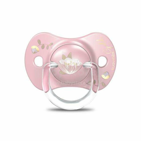 Suavinex Soother Art.263272 Gold Pink