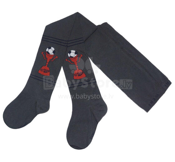 Weri Spezials Bērnu Zeķubikses Football Cup Dark Grey ART.WERI-1248 Augstas kvalitātes bērnu kokvilnas Zeķubikses zēniem