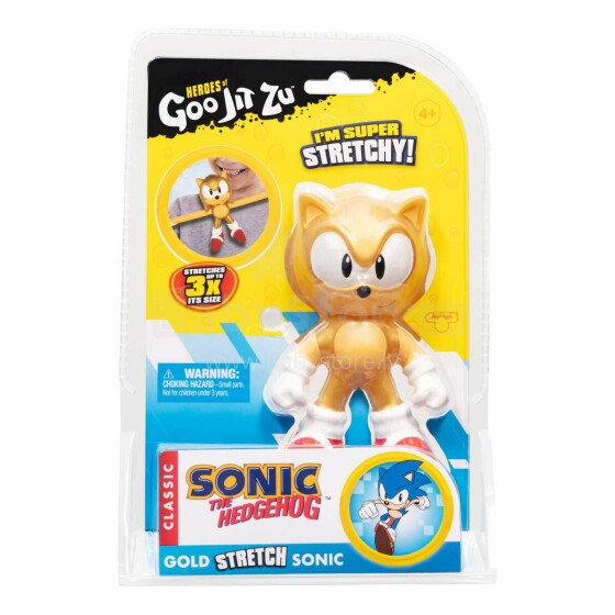 HEROES OF GOO JIT ZU Sonic The Hedgehog figure - Gold