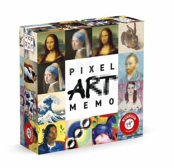 PIATNIK Atmintį lavinantis žaidimas „Pixel Art“