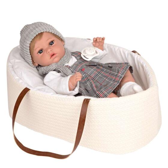 Arias Nia Art.AR50662 doll with a carrycot, 33 cm