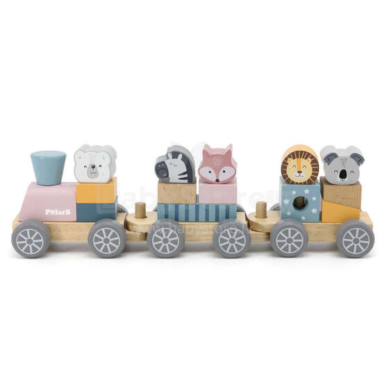 PolarB Wooden Train Art.255614