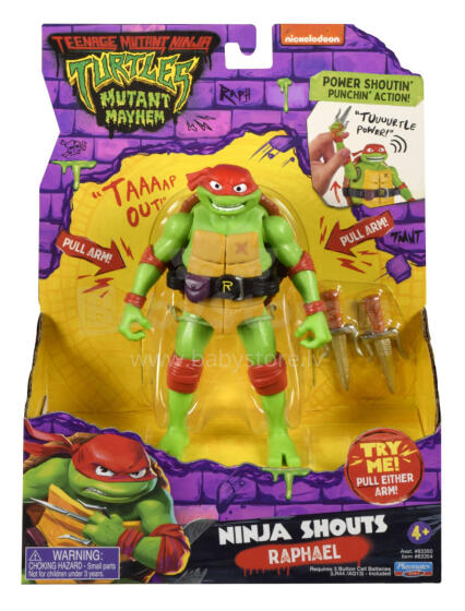 TMNT Ninja Shouts Raphael Art.83354 Фигурка