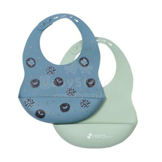 Nordbaby Silicone Bib Art.265772