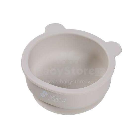 Nordbaby Silicone Mini Bowl Art.265781 Beige