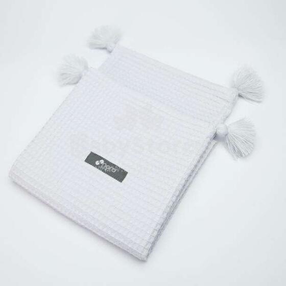 NordBaby Cotton Blanket Art.258480 Light Grey