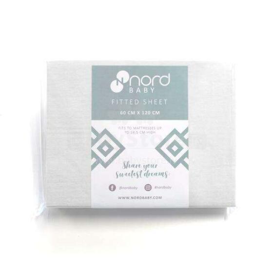 Nordbaby Sheet Art.232387 White