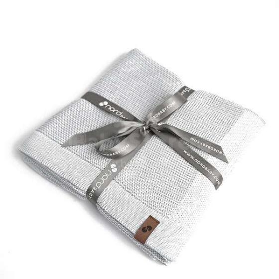 NordBaby Bamboo Blanket Art.236754 Foggy Grey