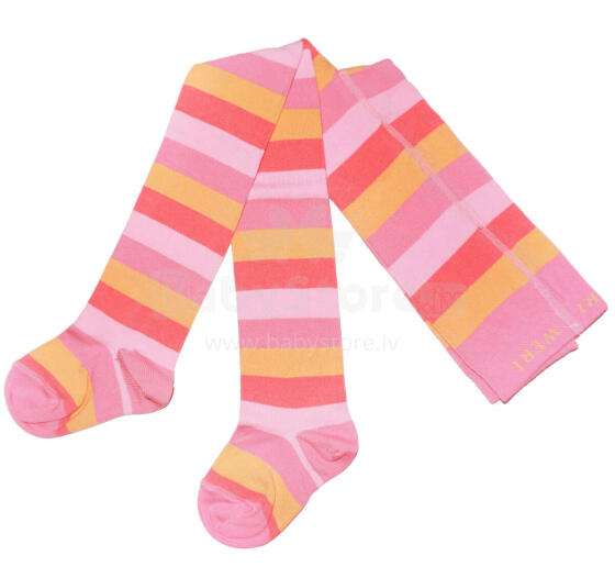 Weri Spezials Bērnu Zeķubikses Block Stripes Rose ART.WERI-2748 Augstas kvalitātes bērnu kokvilnas Zeķubikses
