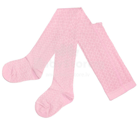 Weri Spezials Bērnu Zeķubikses Fillet Zig-Zag Light Pink ART.WERI-2013 Augstas kvalitātes bērnu kokvilnas Zeķubikses meitenēm