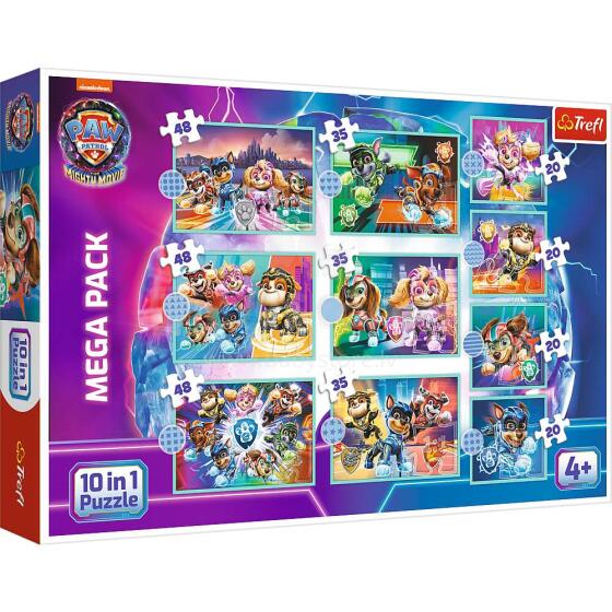 TREFL PAW PATROL Puzzle 10 in 1 set
