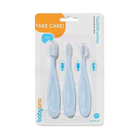 BabyOno 550/2 Toothbrush set