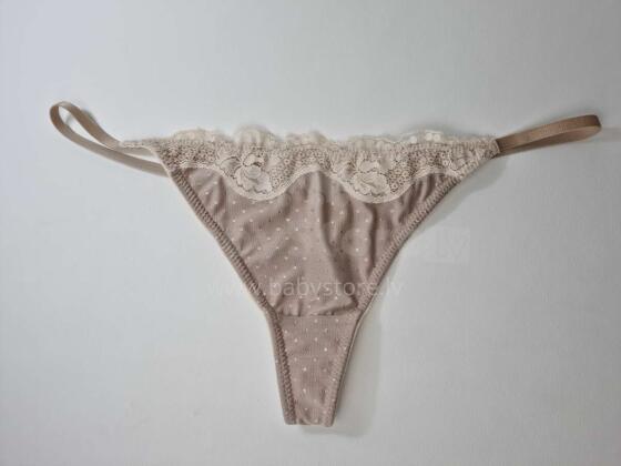 La Bebe™ Lingerie Cotton Art.154280 Beige Briefs